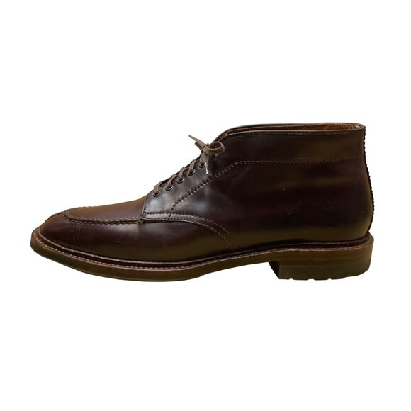 Alden Men’s Burgundy Leather Welt Moc Toe Lace-Up Chukka Boots Size 11.5 AA/B main image 10